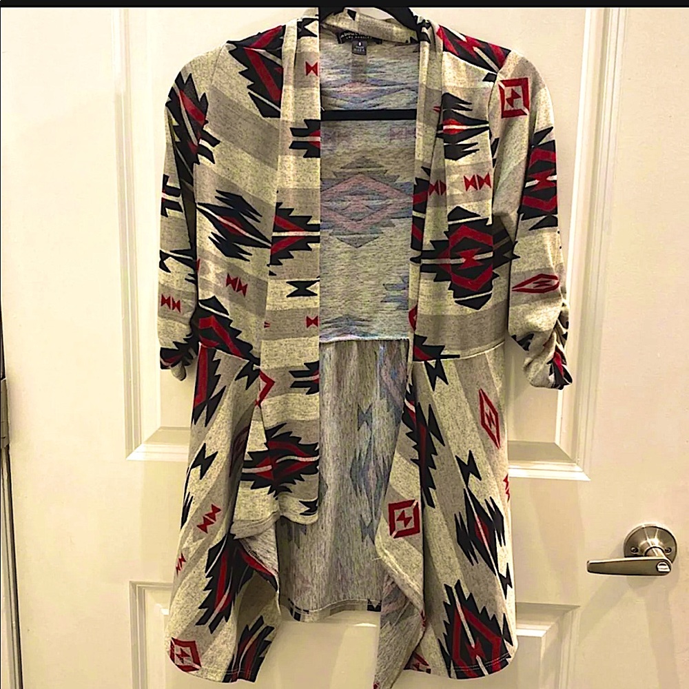 Patterned Cardigan